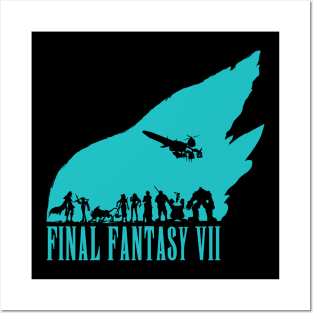 Final Fantasy VII - The Party Posters and Art